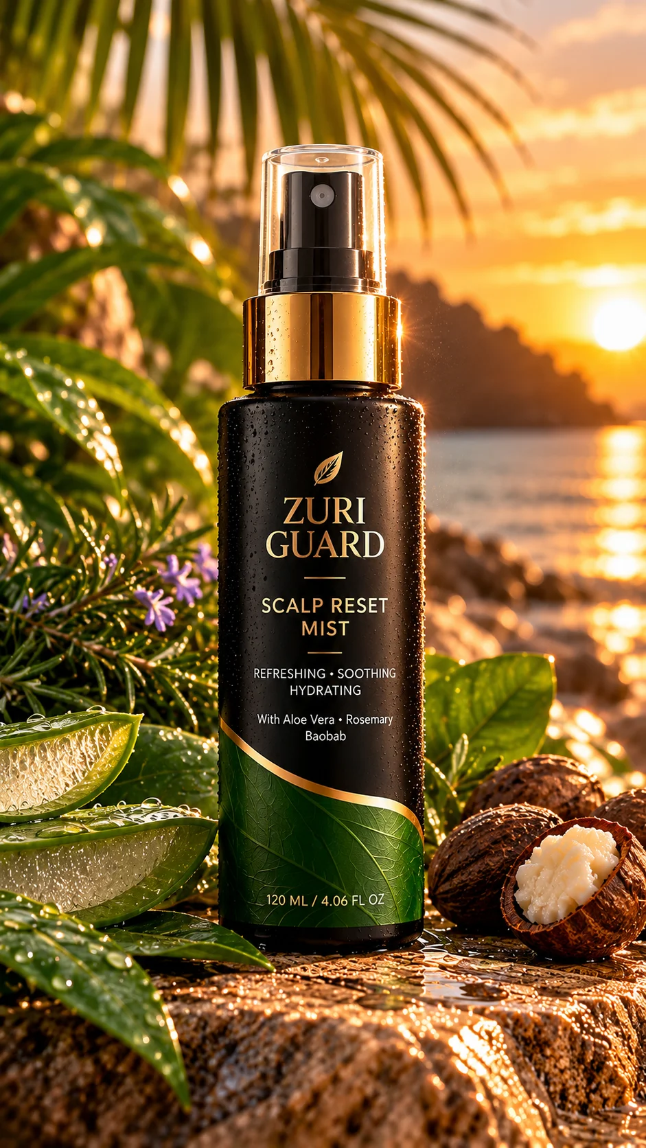 ZURI GUARD Scalp Reset Mist for Afro and textured hair