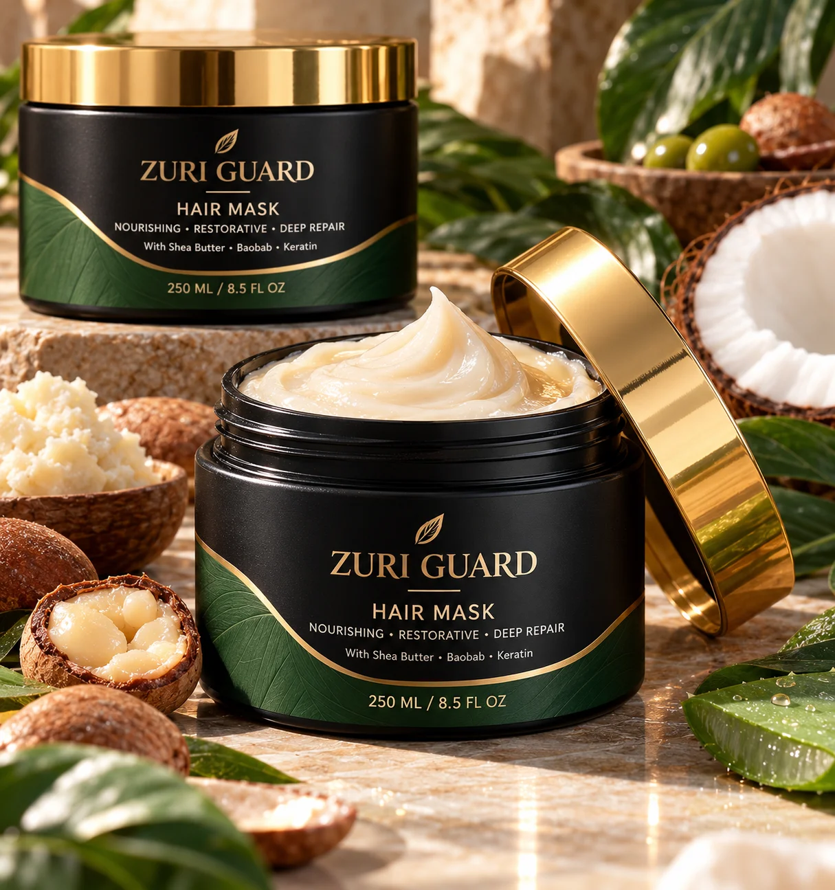 ZURI GUARD Hair Mask for Afro and textured hair
