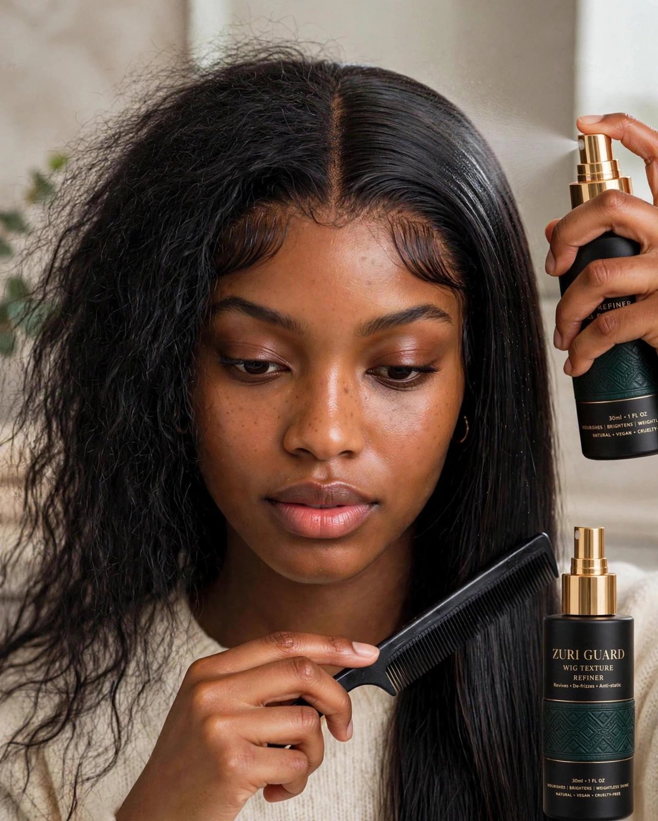 Finishing with the Wig Texture Refiner